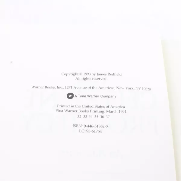 The Celestine Prophecy: An Adventure Hardcover