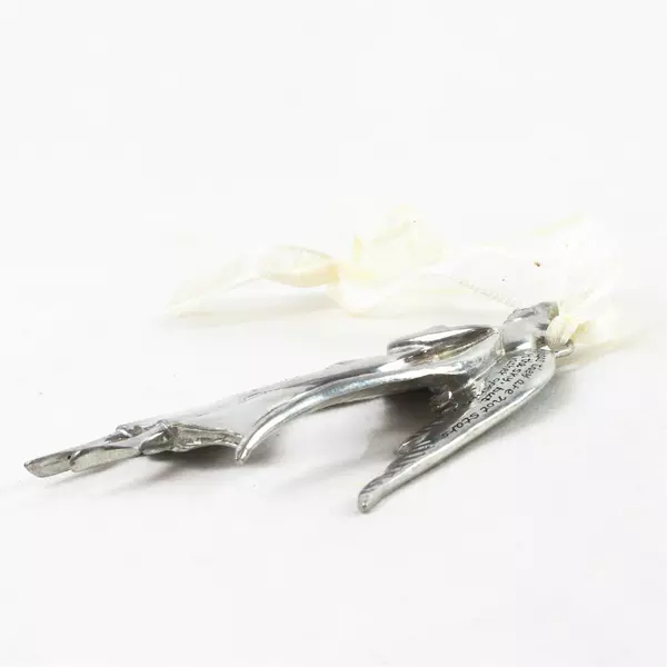 Serenity Seasons of Cannon Falls Pewter Angel Ornament "Perhaps They Are Not..."