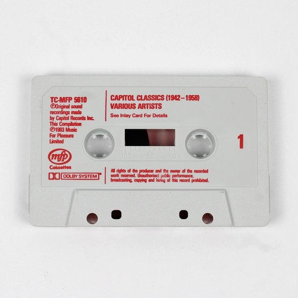 Capitol Classics 1942-1958 Cassette Tape 1983, TC-MFP5610 
