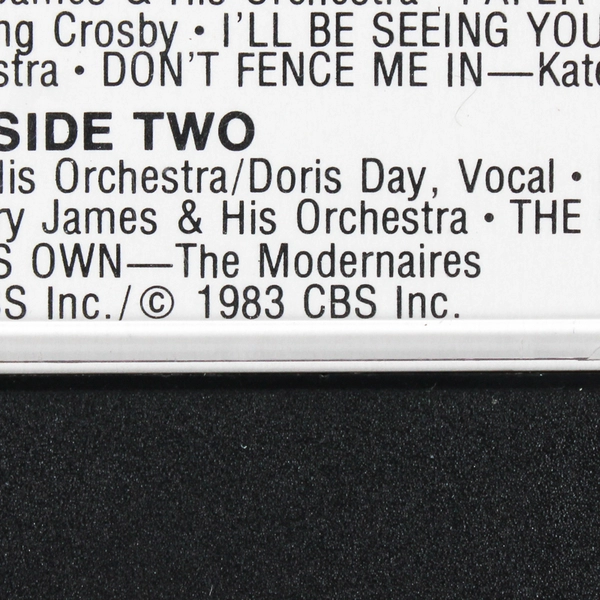 Lot of 2 "Your Hit Parade" Vol. 2&3 Cassettes Harry James Orch. BT16935/BT16936