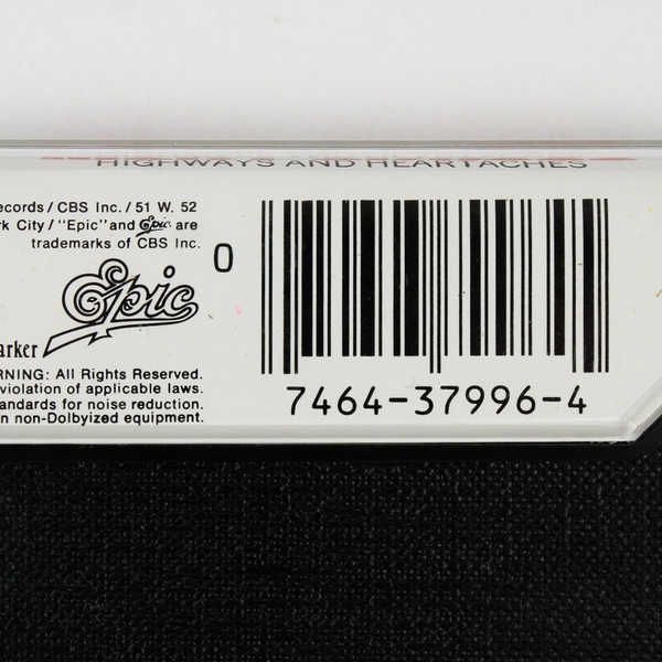 Ricky Skaggs: Highways and Heartaches Cassette Tape FET37996, 1982 