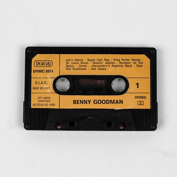 The Benny Goodman Collection Cassette Tape, DVMC 2011, 1985