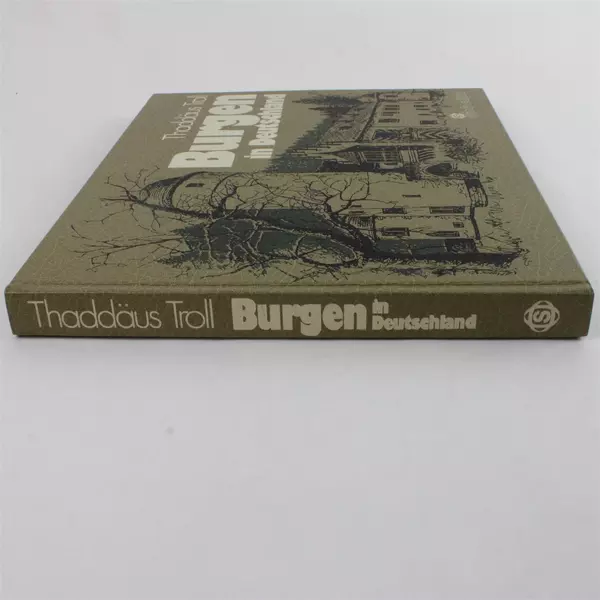 Burgen in Deutschland Thaddäus Troll 1979 Hardcover 96 Farbfotos 