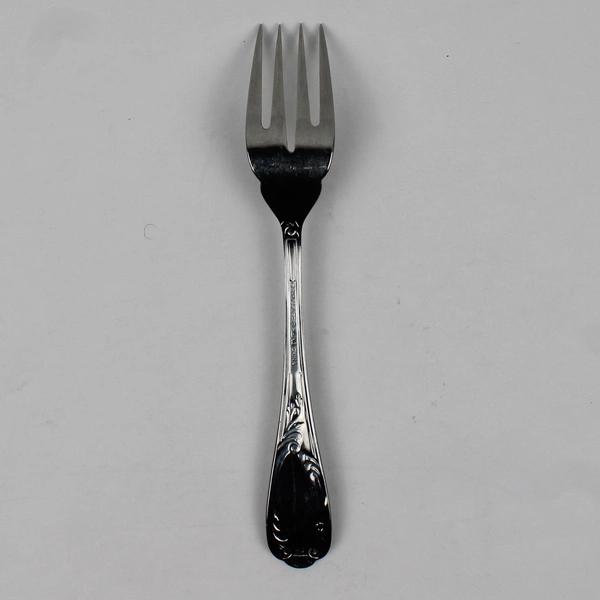 A Wallace Silver Messina Pattern Salad Fork 18/10 SS Rare 7.25 Inches
