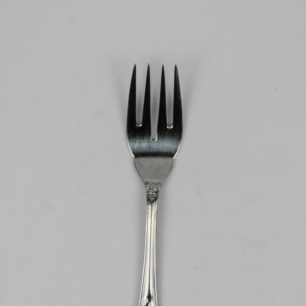 A Wallace Silver Messina Pattern Salad Fork 18/10 SS Rare 7.25 Inches