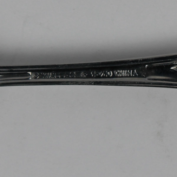 A Wallace Silver Messina Pattern Salad Fork 18/10 SS Rare 7.25 Inches