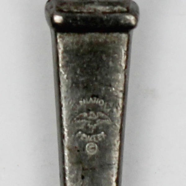 Lot of 4 Wallace Silver Matisse Pattern Oval Soup Spoons Stainless 7.25 Inches