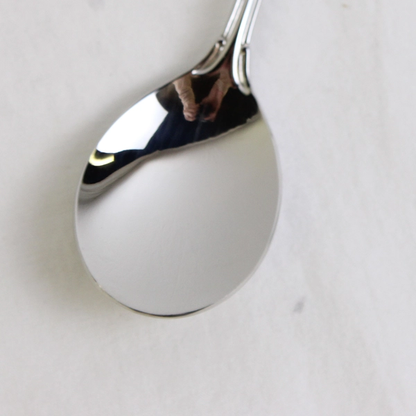 Wallace Silver Shellbrook Pattern Round Bowl Soup Spoon 6.25 Inches 18/10 SS 