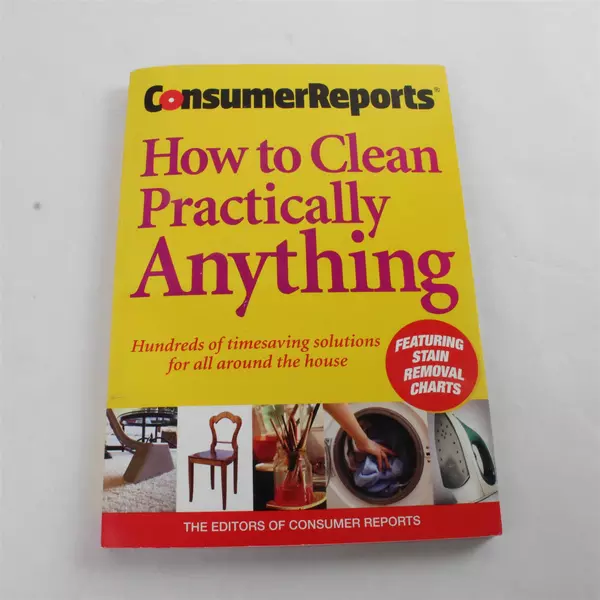 Consumer Reports How to Clean Practically Anything Paperback