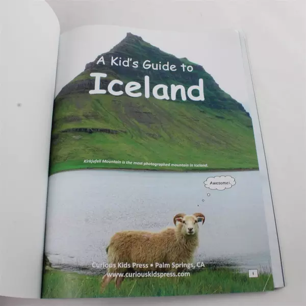 A Kid's Guide to Iceland Jack L. Roberts Michael Owens Paperback Kids Travel