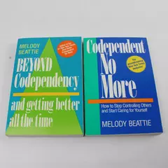 Set of 2: Codependent No More & Beyond Codependency by Melody Beattie Paperback