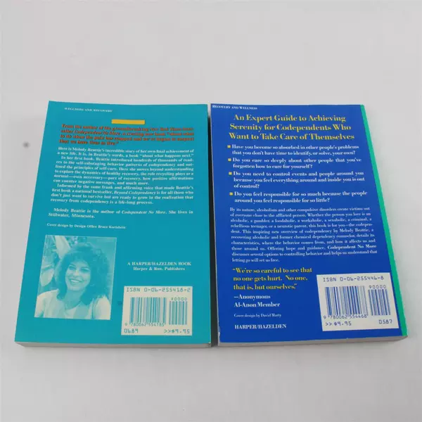 Set of 2: Codependent No More & Beyond Codependency by Melody Beattie Paperback