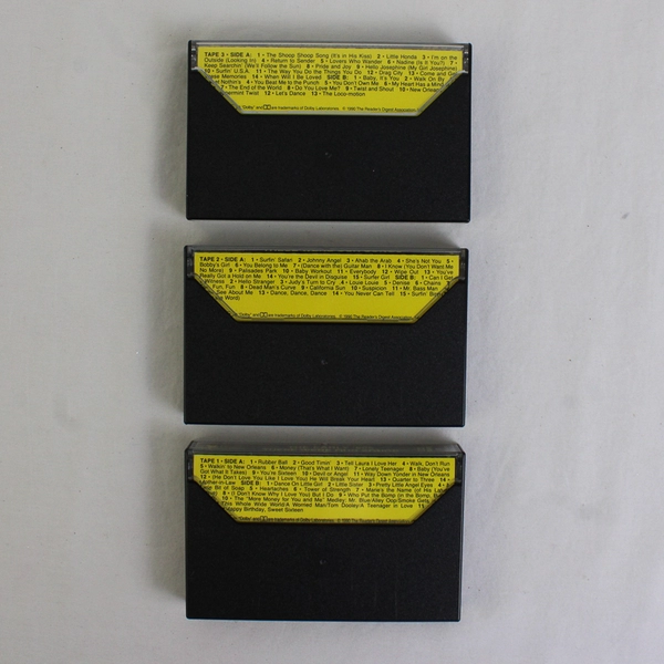 Lot of 3 The Early '60's Cassette Tapes with Booklet Readers' Digest