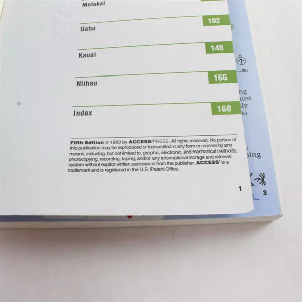 Lot of 2 Travel Books Washington Handbook & Hawaii Access