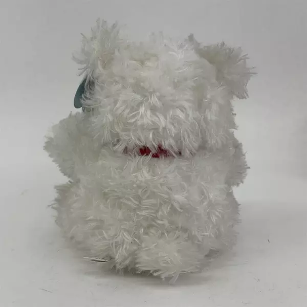 1992 MJC Purr-Fection  White Teddy Bear Stuffed Animal 8.5 " NWT