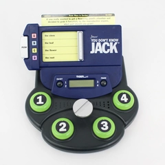 1998 Tiger Electronics Jellyvision You Don't Know Jack Talking Tabletop Game 