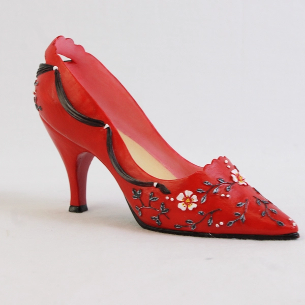 Willow Hall Shoe Circa 1960 Scarlet Sensation