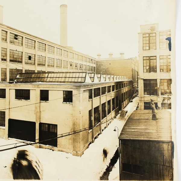 Boston Woven Hose & Rubber Company Mill Factory Photo Circa 1920 Massachusetts 