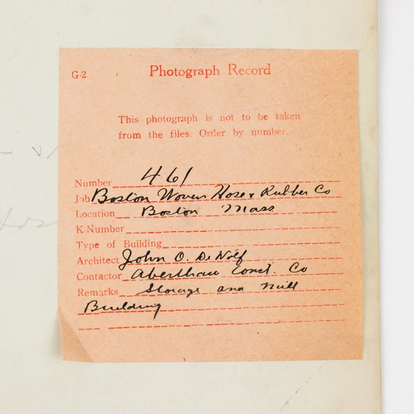 Boston Woven Hose & Rubber Company Mill Factory Photo Circa 1920 Massachusetts 