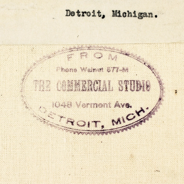 Window Detail Fairview Pumping Station Detroit Michigan Photo Circa 1920