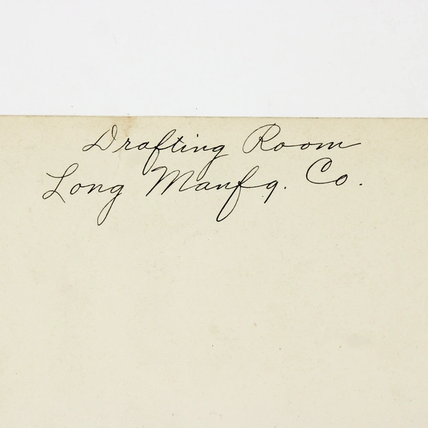 Long Manufacturing Company Automobile Radiator Factory Detroit Photo 1910s