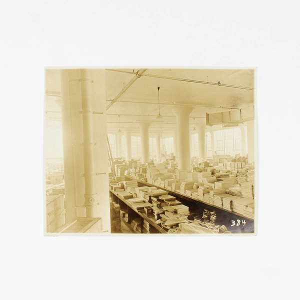 Edson Moore Company Dry Goods Warehouse Interior Photo Detroit Michigan 1910s