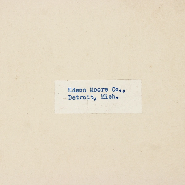 Edson Moore Company Dry Goods Warehouse Interior Photo Detroit Michigan 1910s