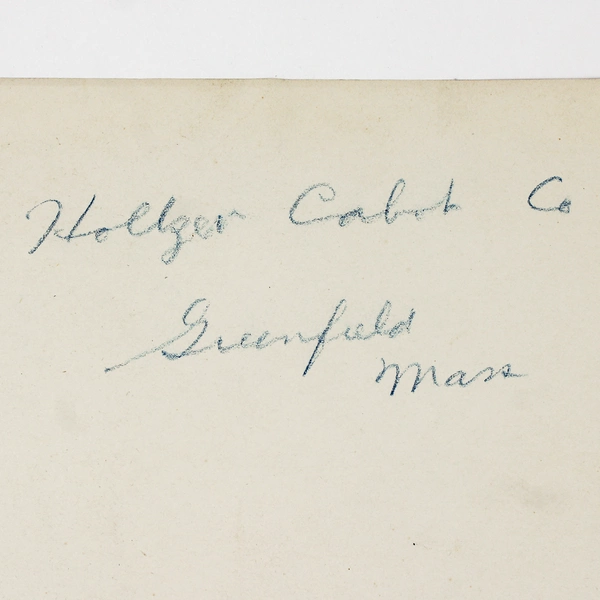 Holtzer Cabot Company Radio Factory Greenfield Massachusetts Photo 1910s 