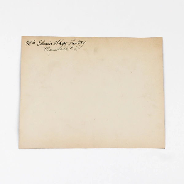 McElwain Shoe Company Factory Manchester New Hampshire Interior Photo 1913