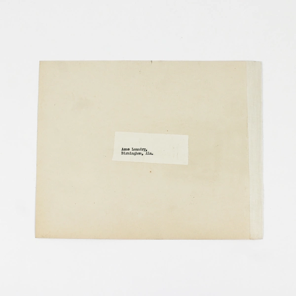 Acme Laundry Birmingham Alabama Industrial Photo 1910s