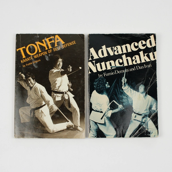 VTG Lot of 2 Self-Defense Books Fumio Demura & Dan Ivan 1976 1982 Paperback