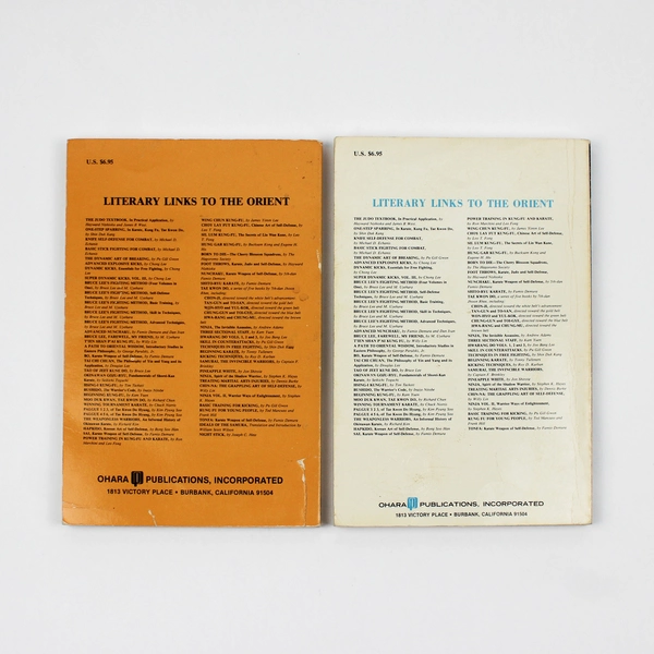 VTG Lot of 2 Self-Defense Books Fumio Demura & Dan Ivan 1976 1982 Paperback