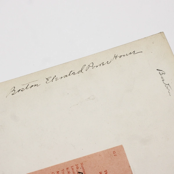 Boston Elevated Railway South Power Station Photo 1910s Massachusetts 