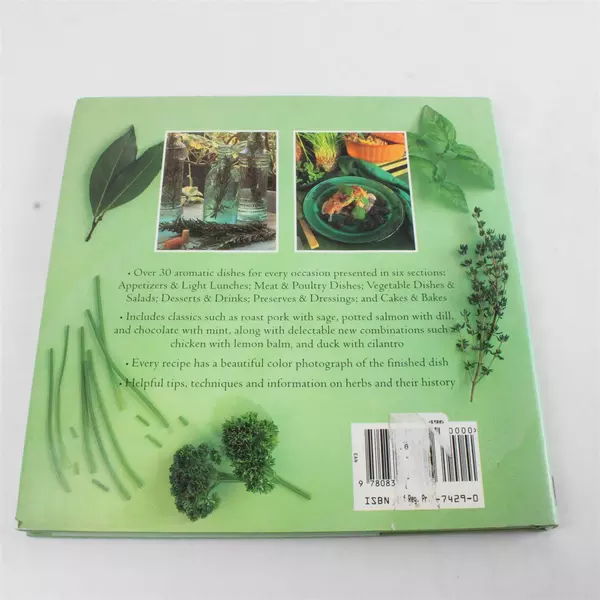 The Little Herb Cookbook Hardcover Compact Herb Cookbook