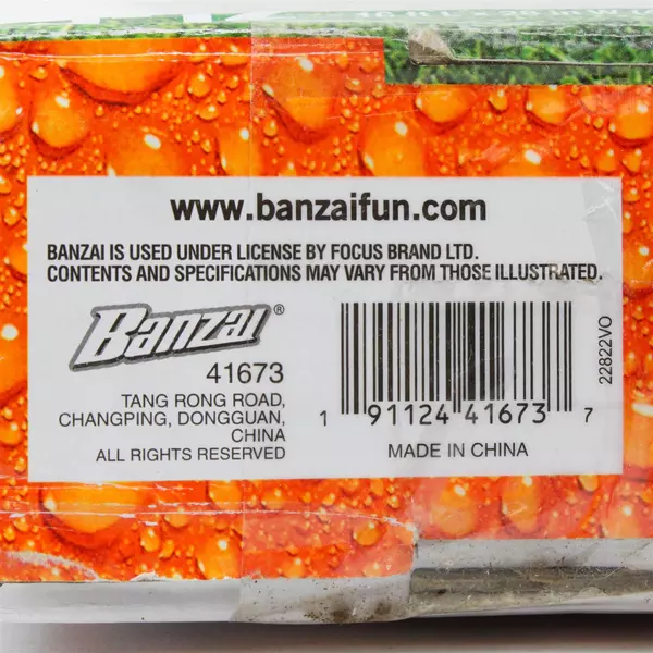 Banzai Speed Blast Water Slide Inflatable Backyard Slip N Slide 16ftx 28"