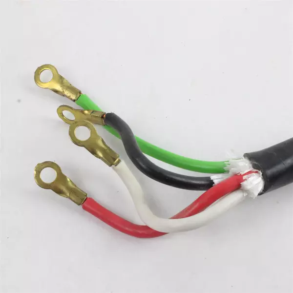 4ft 4-Prong Dryer Cord 4' Appliance Power Cable Used Untested AS-IS