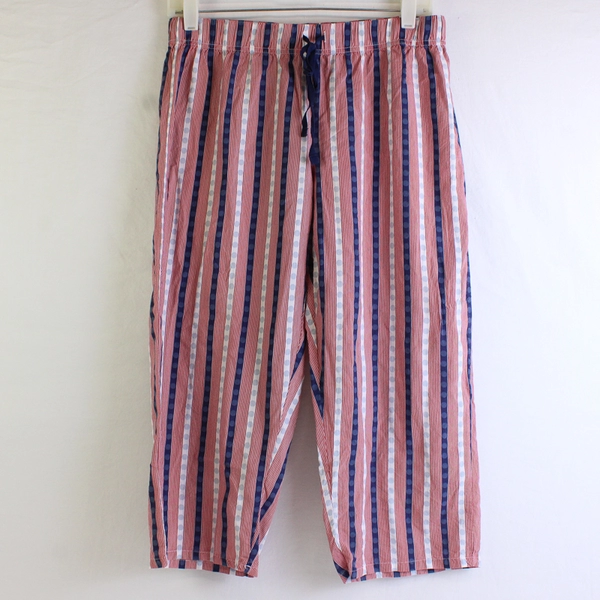 Tommy Hilfiger Women's S/P Red/White/Blue Short Sleeve Pajama Shirt & Pant Set