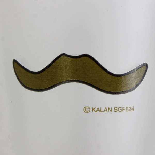 Mustache Clear Shot Glass 1 Ounce Kalan Barware