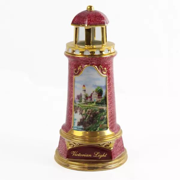 Thomas Kinkade Porcelain Lighthouse Nightlight Lamp Victorian Light 2004