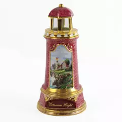 Thomas Kinkade Porcelain Lighthouse Nightlight Lamp Victorian Light 2004