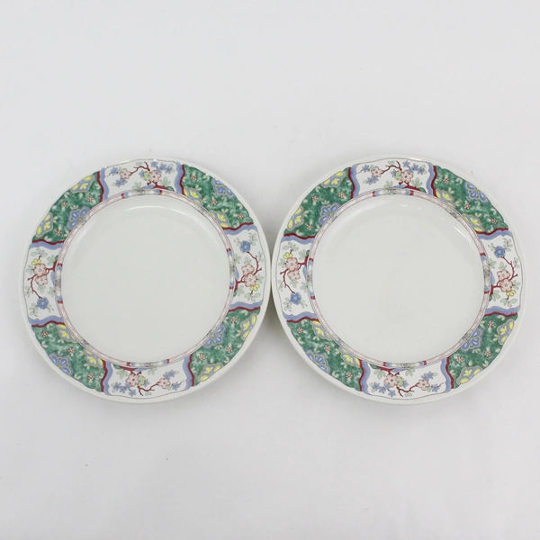 2 Mikasa Provincial Villa Medici Salad Plates 8.5”