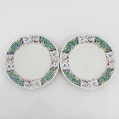 2 Mikasa Provincial Villa Medici Salad Plates 8.5”