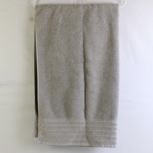 Hotel Collection Solid Light Gray Bath Towel 100% Cotton 29" x 50"