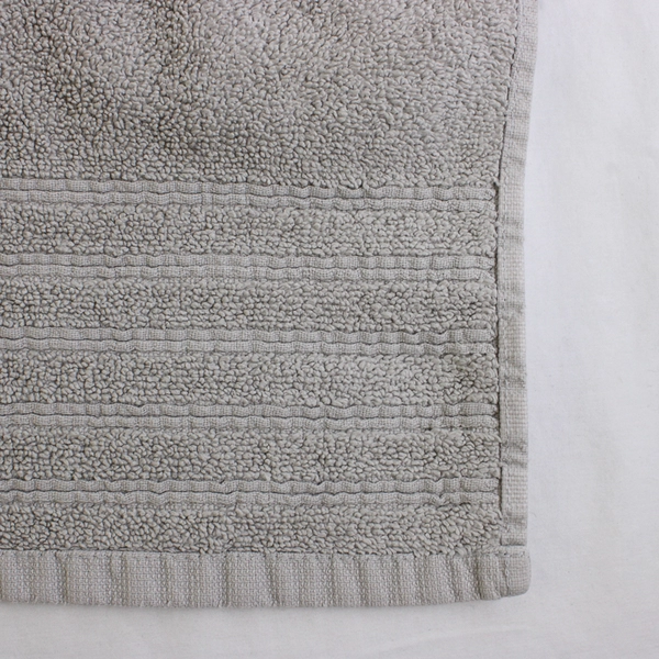 Hotel Collection Solid Light Gray Bath Towel 100% Cotton 29" x 50"