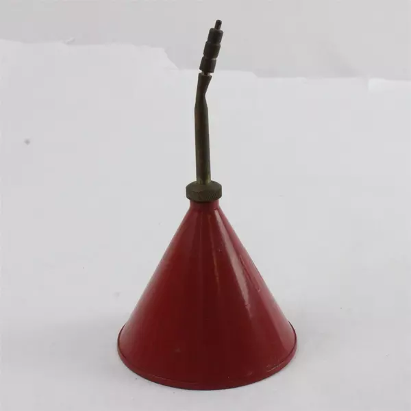 Vintage Valvespout Oil Dispenser Metal Spout Cap 6.5" Tall Collectible