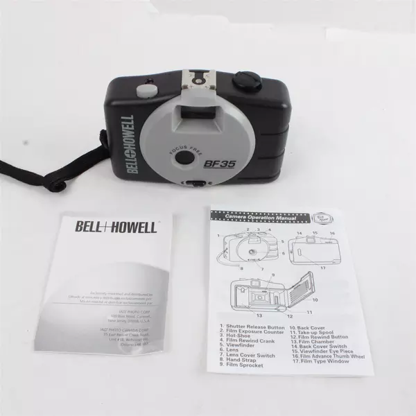 Bell & Howell BF-35 35mm Camera New In Open Original Box