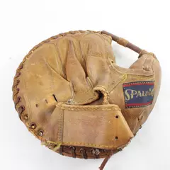 1960s Yogi Berra Spalding All-Star Catchers Mitt Model 42-739 Vintage