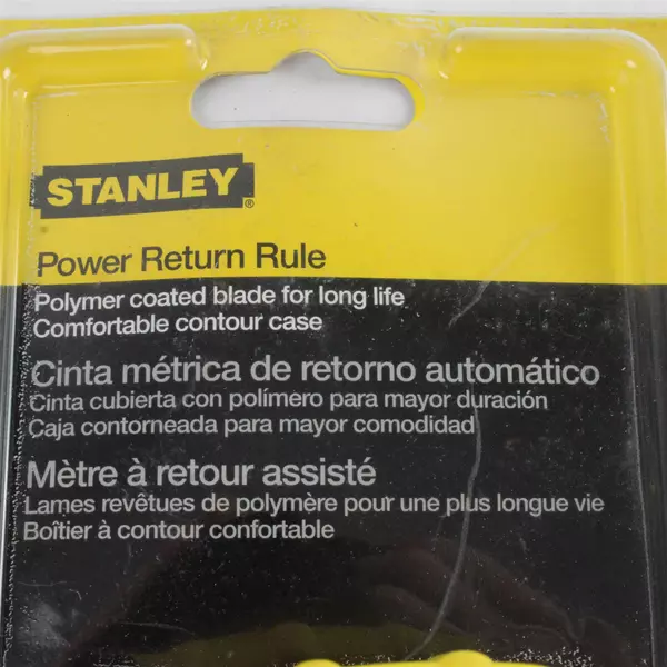 Stanley 30-455 25' Tape Measure Polymer Coated Blade High-Impact ABS Case
