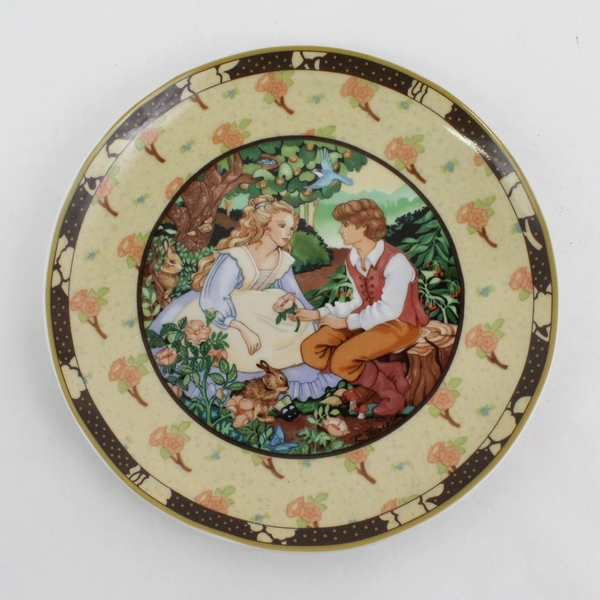 Heinrich Germany “Roses Are Red” Once Upon Rhyme Numbered Plate Villeroy & Boch