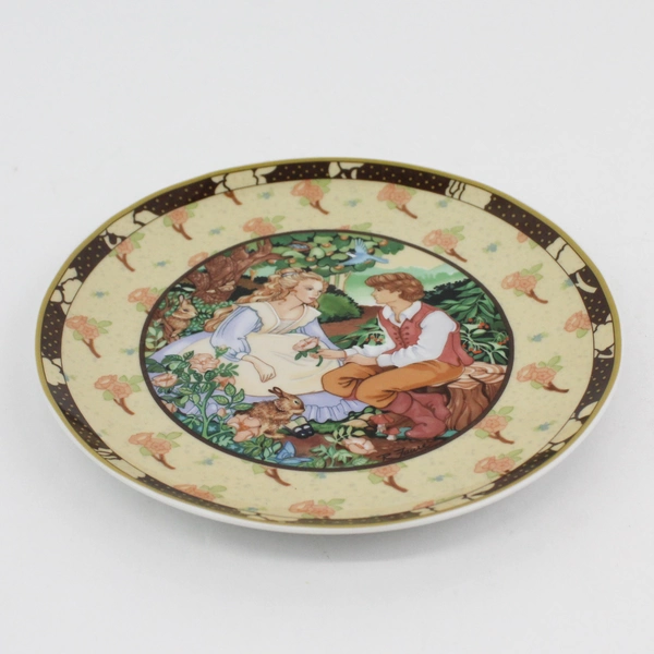 Heinrich Germany “Roses Are Red” Once Upon Rhyme Numbered Plate Villeroy & Boch